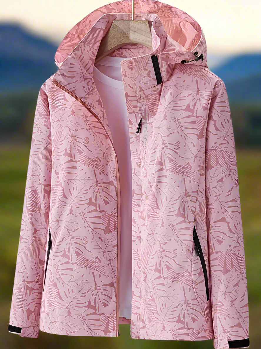Nell Waterproof Hooded Rain Jacket
