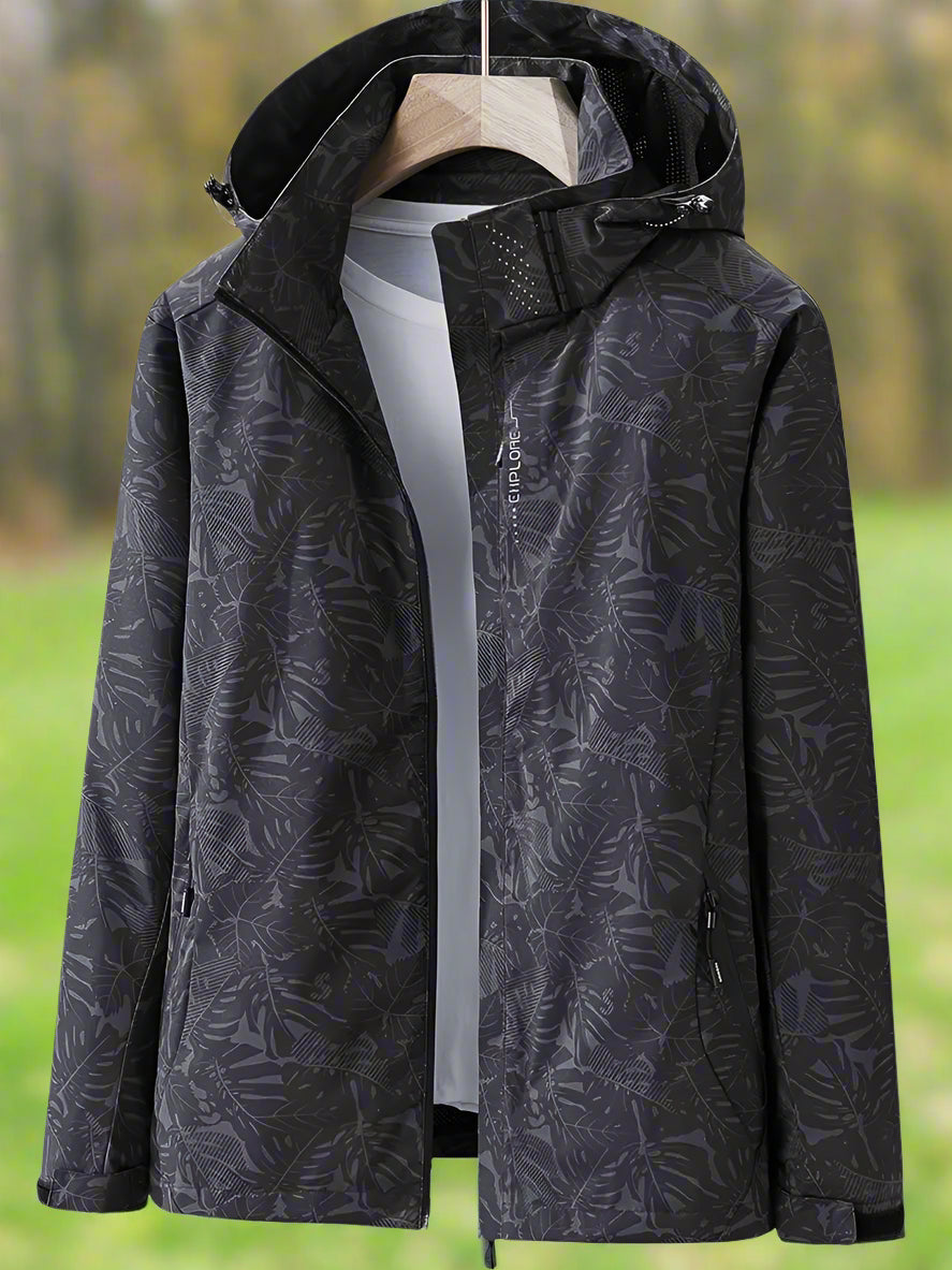 Nell Waterproof Hooded Rain Jacket