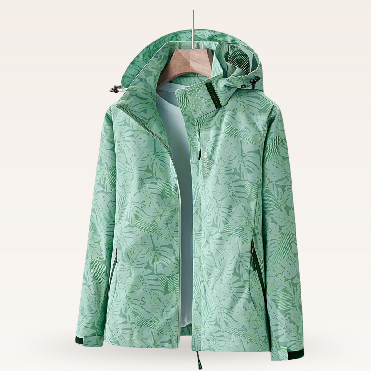 Nell Waterproof Hooded Rain Jacket