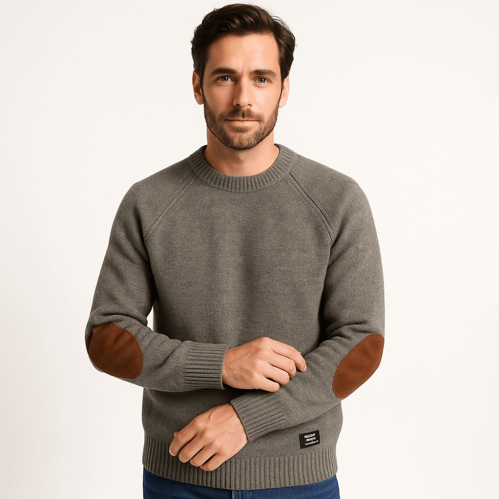 Noble Men's Sweater - Soft Knit, Classic Crew Neck - photo 1