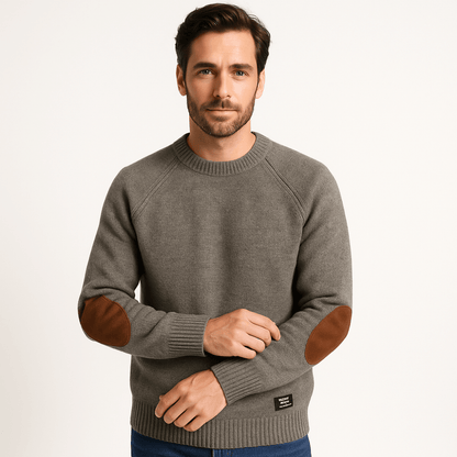 Noble Men's Sweater - Soft Knit, Classic Crew Neck - photo 1