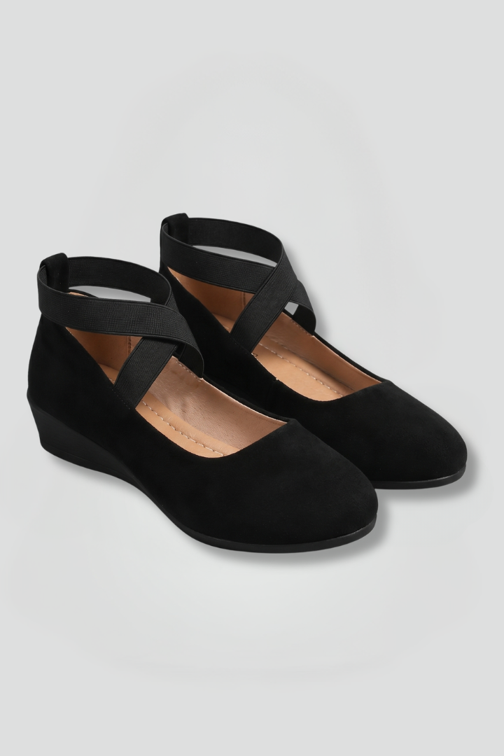 Nora Cushioned Comfort Flat Shoes - photo 1