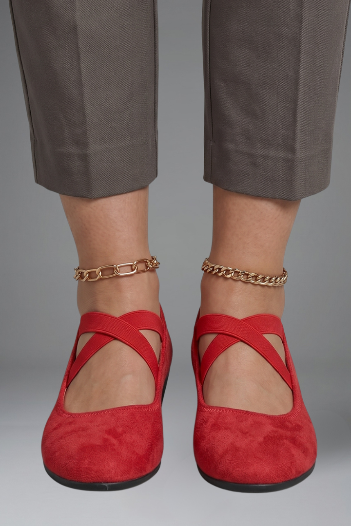 Nora Cushioned Comfort Flat Shoes - photo 5