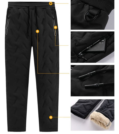 Owen Men's Fleece-Lined Thermal Trousers