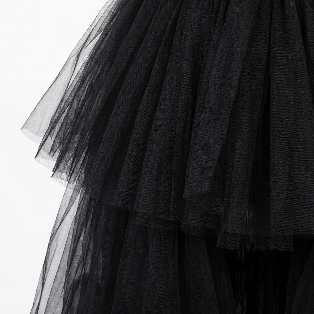 Paloma Strapless Tulle Maxi Gown