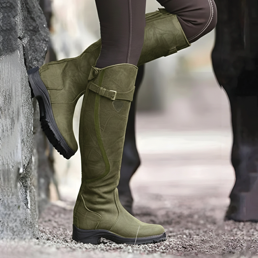 Raelynn Waterproof Knee-High Boots with Non-Slip Sole - photo 1