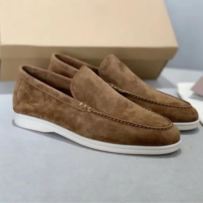 Ralph Men's Suede Slip-On Loafers