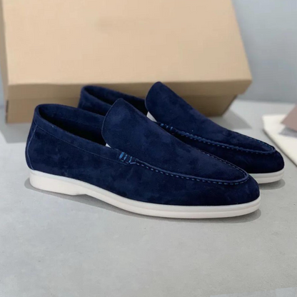 Ralph Men's Suede Slip-On Loafers