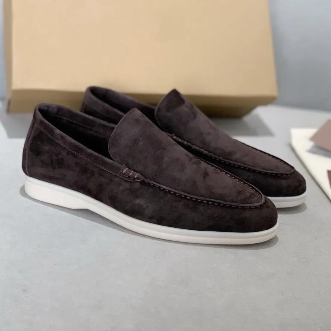 Ralph Men's Suede Slip-On Loafers