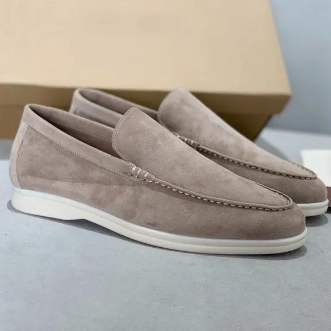 Ralph Men's Suede Slip-On Loafers
