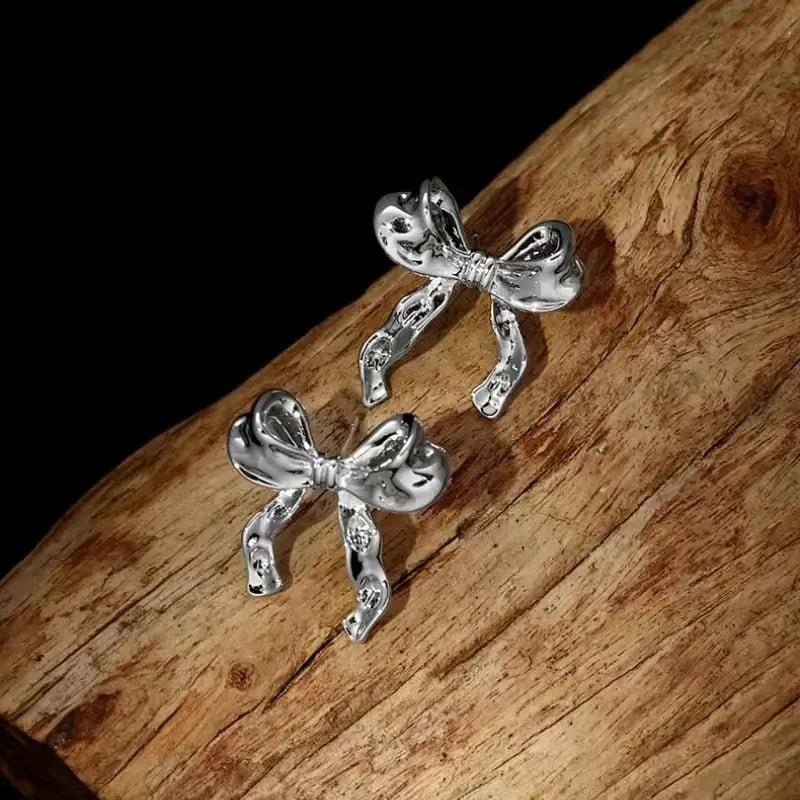 Rosa Double Bow Earrings