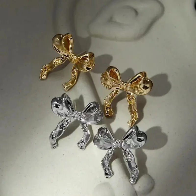Rosa Double Bow Earrings