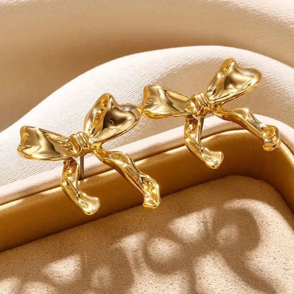 Rosa Double Bow Earrings