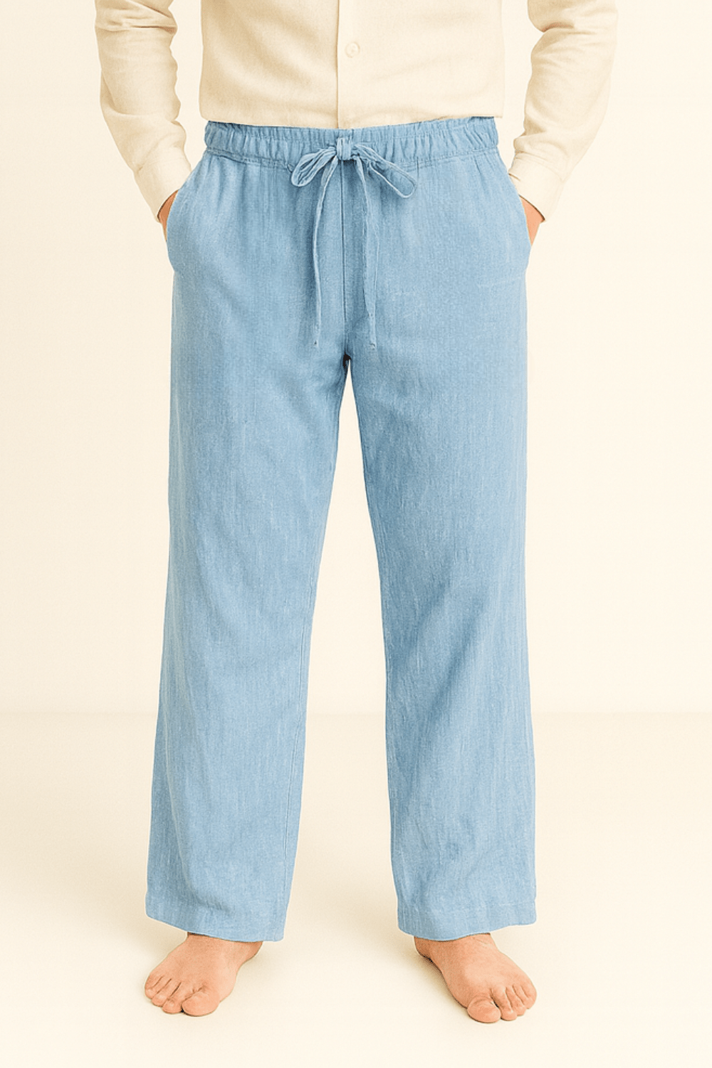 Rowan Men's Relaxed Drawstring Trousers
