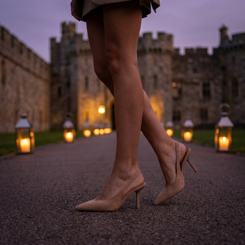 Ruby Comfort Block-Heel Occasion Shoes