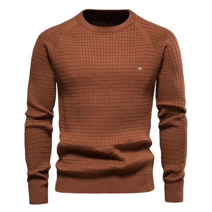 Sander™ Classic Men's Sweater | Soft Cotton Knit - photo 2