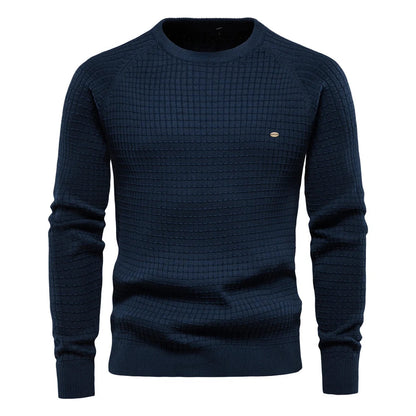 Sander™ Classic Men's Sweater | Soft Cotton Knit - photo 4