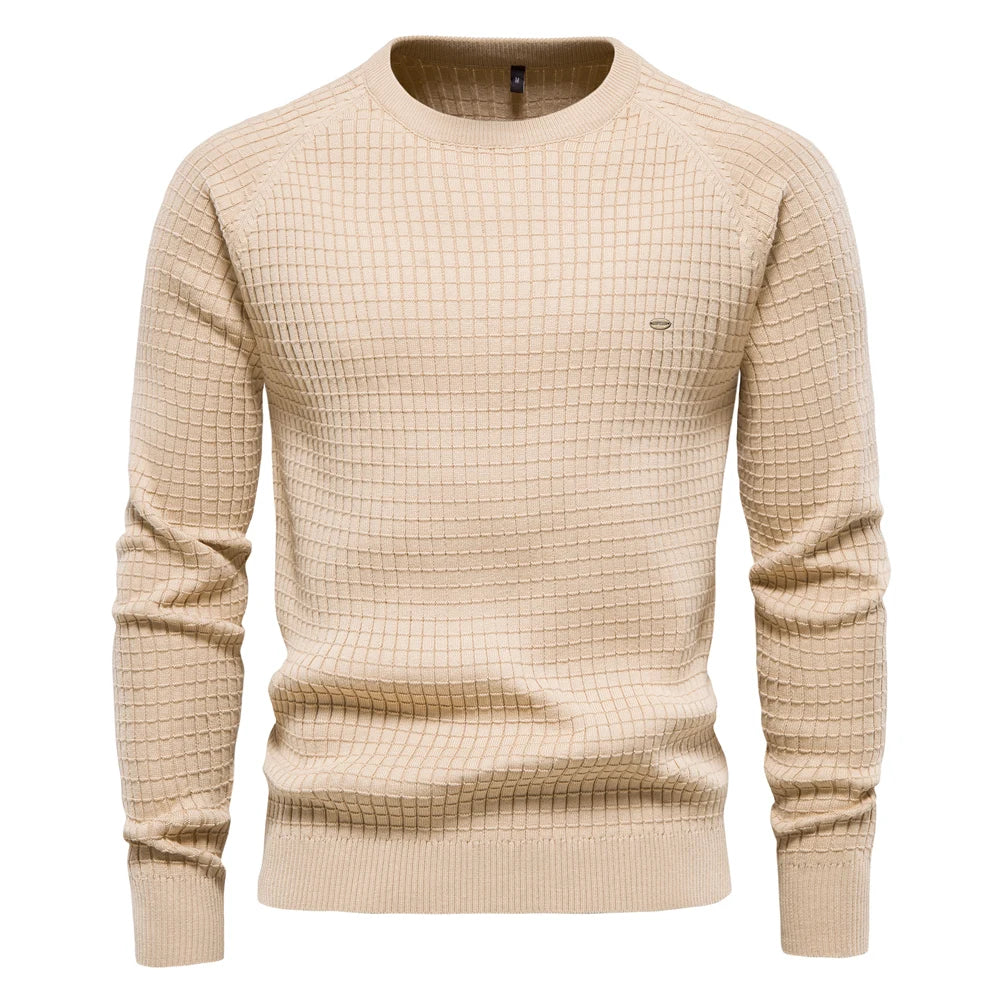 Sander™ Classic Men's Sweater | Soft Cotton Knit - photo 5