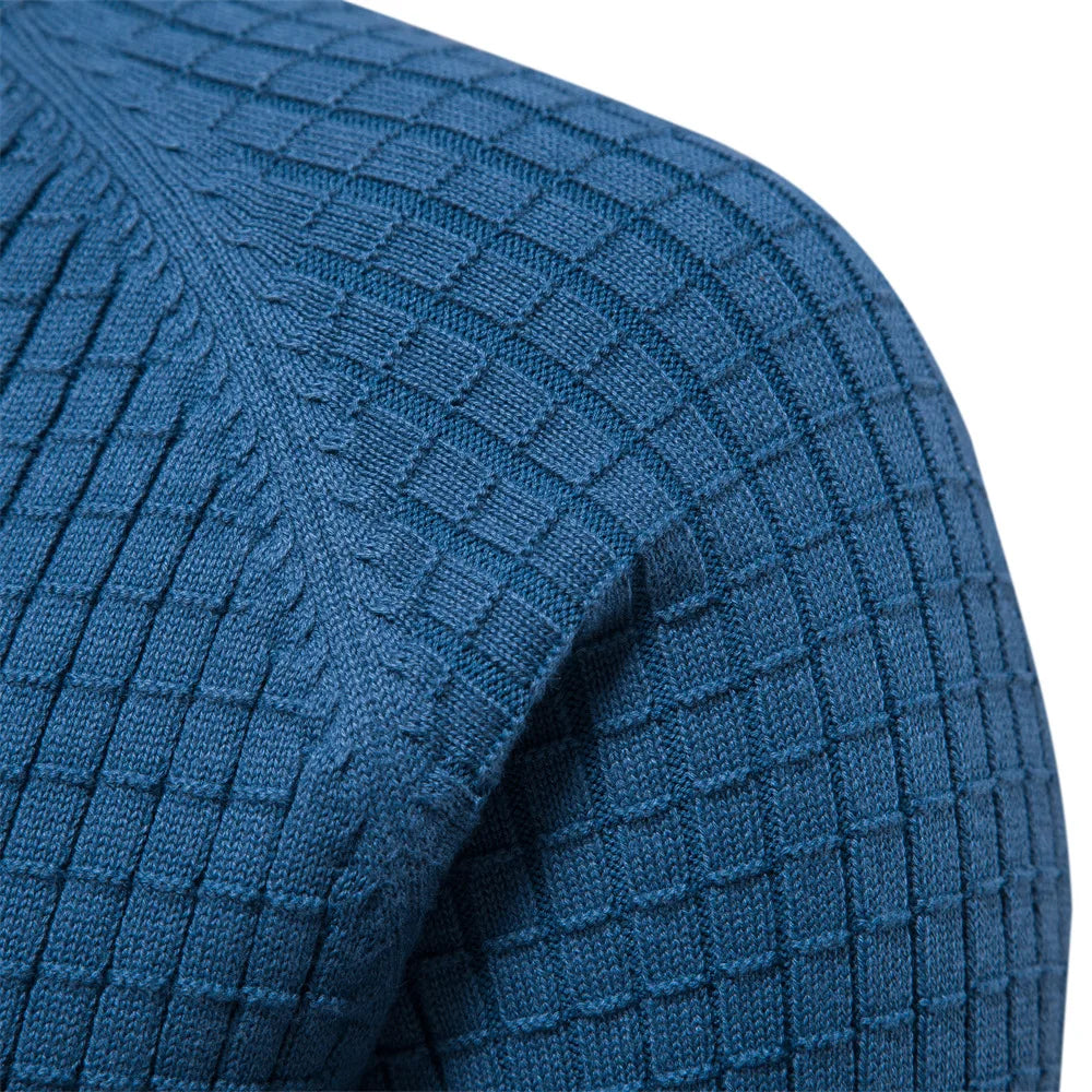Sander™ Classic Men's Sweater | Soft Cotton Knit - photo 8