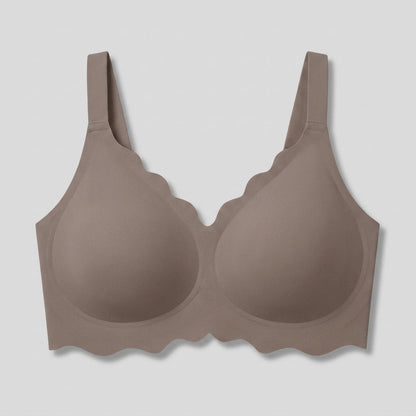 Sofia | Wireless Bra Soft, No Underwire Full Coverage with Scalloped Design - photo 3