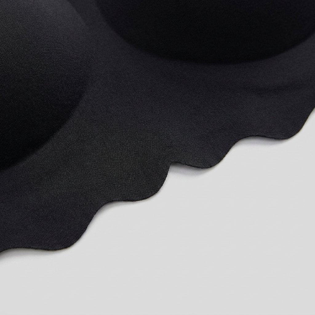 Sofia | Wireless Bra Soft, No Underwire Full Coverage with Scalloped Design - photo 5