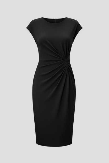 Willow Ruched Waist Knee-Length Dress - photo 1