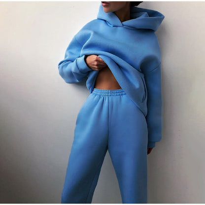 Women's 2-Piece Jogging Set - Comfort Elastic Waistband - photo 5