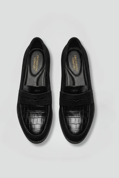 Women's Cushioned Comfort Loafers with Flat Sole for Everyday Wear - photo 1