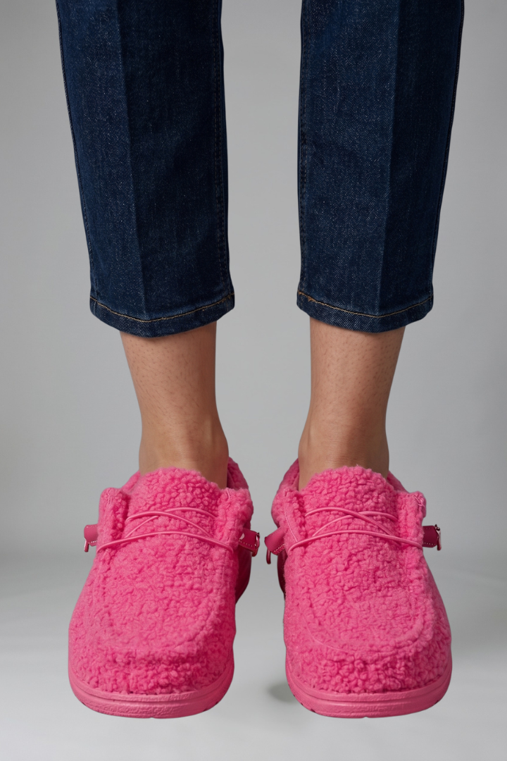 Women's Cushioned Comfort Loafers - Slip-On Winter Shoes - photo 10