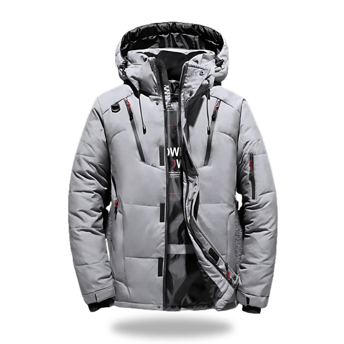 Waterproof Hooded Winter Jacket for Cold Wet Weather - Photo 4