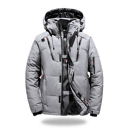 Waterproof Hooded Winter Jacket for Cold Wet Weather - Photo 4