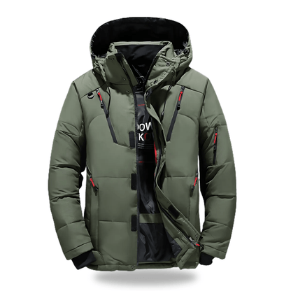 Waterproof Hooded Winter Jacket for Cold Wet Weather - Photo 3