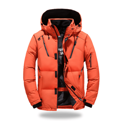 Waterproof Hooded Winter Jacket for Cold Wet Weather - Photo 5