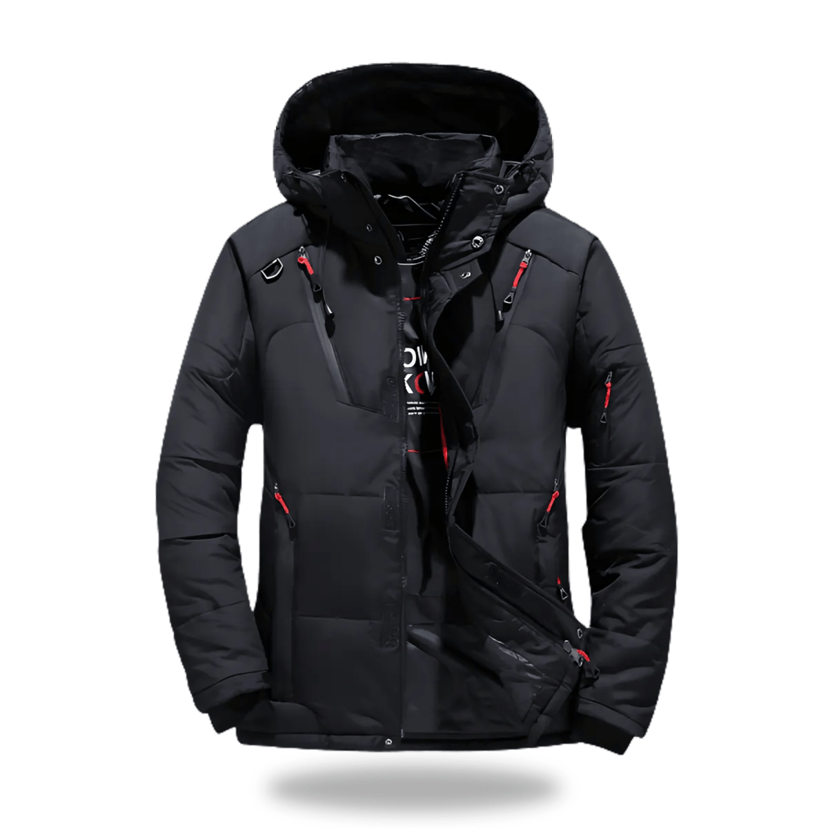 Waterproof Hooded Winter Jacket for Cold Wet Weather - Photo 2