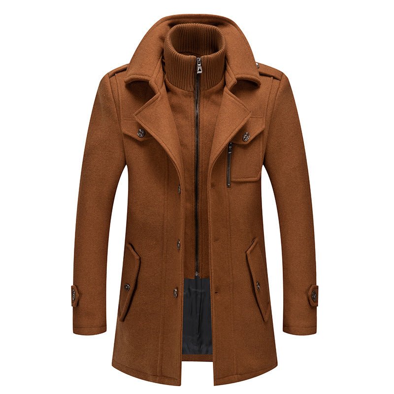 Double-Layer Insulated Coat for Cold Weather Warmth - Photo 4