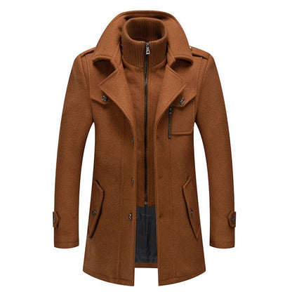 Double-Layer Insulated Coat for Cold Weather Warmth - Photo 4