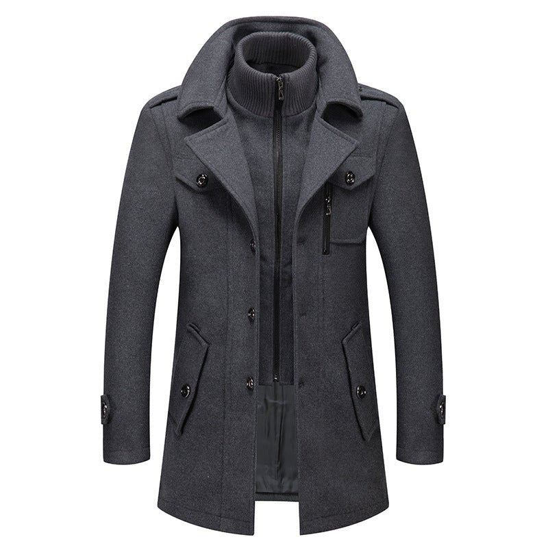 Double-Layer Insulated Coat for Cold Weather Warmth - Photo 6