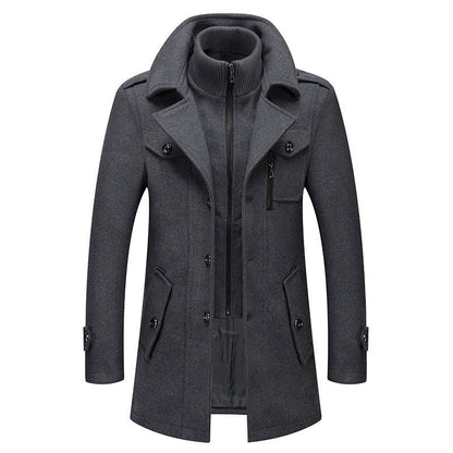 Double-Layer Insulated Coat for Cold Weather Warmth - Photo 6