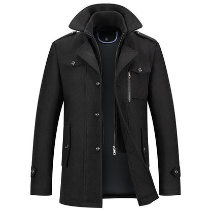 Structured Mid-Length Winter Coat for Everyday Wear - Photo 2