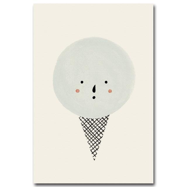 Kids Ice Cream Art Print